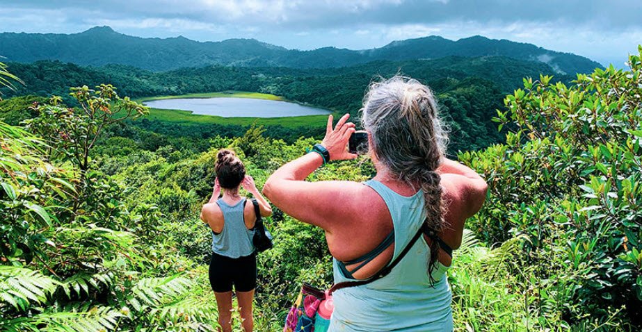 Mount Qua Qua Trail, Grand Etang, St. Andrew, Grenada